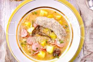 Polish easter soup
