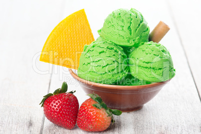 matcha ice cream