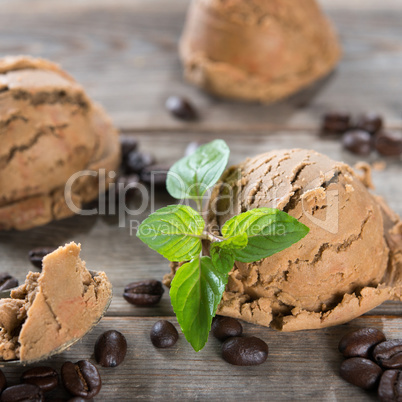 coffee ice cream