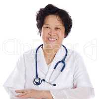 Asian female medical doctor
