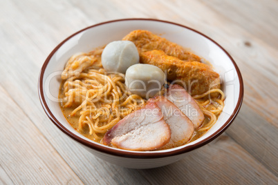 Curry Noodles Asian cuisine