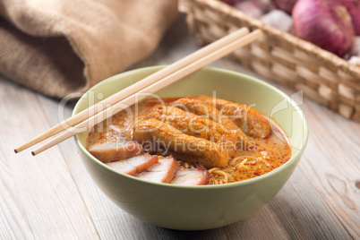 Curry Laksa Noodles Asian cuisine
