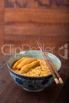 Spicy Curry Laksa Noodles