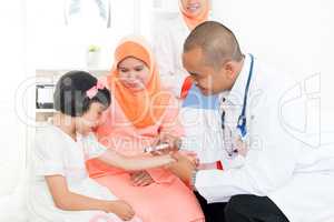 Children vaccine concept