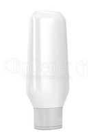 Blank white bottle for cosmetic products