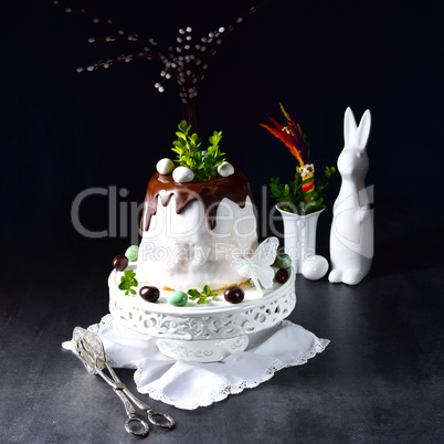 cooked easter cake