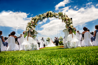 outdoor wedding