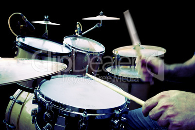 drummer playing