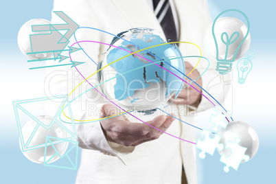 Global business concept