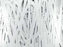 white 3d abstract background