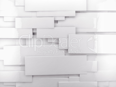 White abstract wall