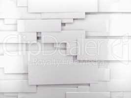 White abstract wall