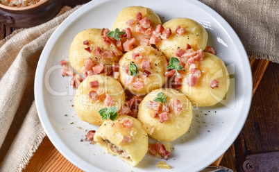 Pyzy are a type of polish dumpling