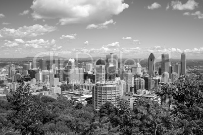 Montreal in black and white