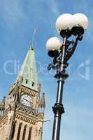 Victory Tower at Parliament of Canada