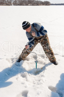 winter fishing