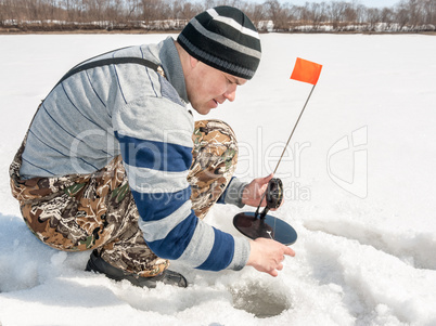 winter fishing