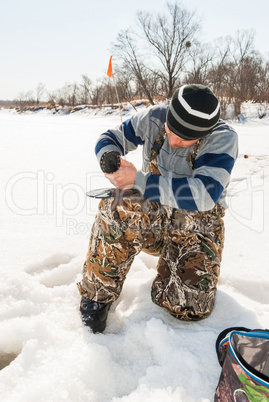 winter fishing