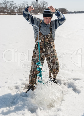 winter fishing