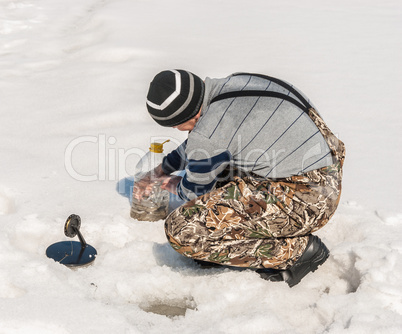 winter fishing