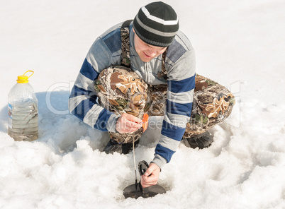 winter fishing