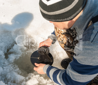 winter fishing