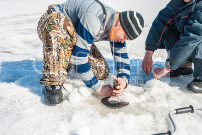 winter fishing