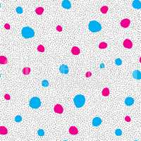 Abstract dot seamless pattern. Stylish dotted background