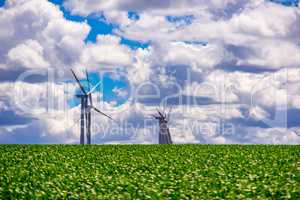 Windfarm In Eastern Oregon
