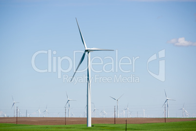 Windfarm In Eastern Oregon