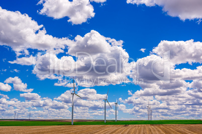 Windfarm In Eastern Oregon