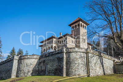 Cantacuzino Castle in Busteni Romania