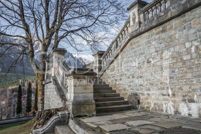 Cantacuzino Castle in Busteni Romania