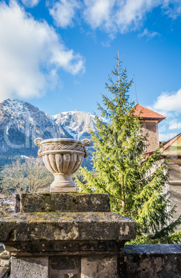 Cantacuzino Castle in Busteni Romania