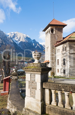 Cantacuzino Castle in Busteni Romania