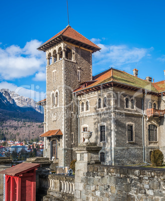 Cantacuzino Castle in Busteni Romania