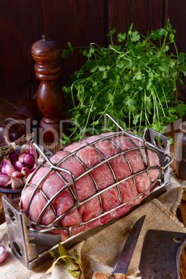 pressure ham cooker with raw ham