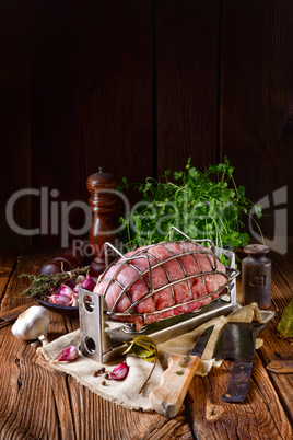 pressure ham cooker with raw ham