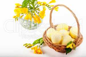Celebration. Easter holiday. Colorful still lifes.