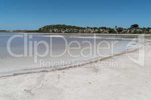 Salt lakes, Rottnest Island, Western Australia