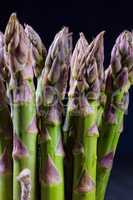 fresh green asparagus