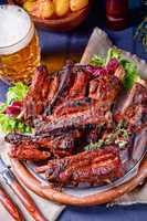 Delightful BBQ Spareribs from the Smoker