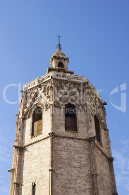 The Micalet tower in Valencia