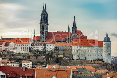 Church and castle landmark of Meissen