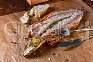 tasty smoked mackerel