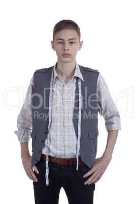 Young man tailor