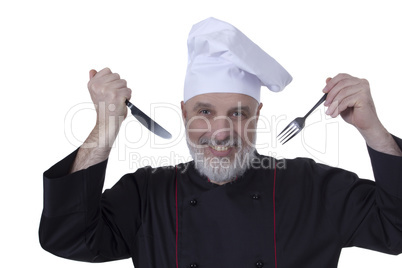 Chef with a beard
