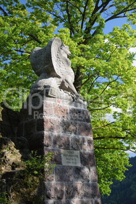 Denkmal am Schlossberg bei Freiburg