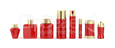 Set of cosmetic products