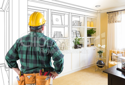 Contractor Facing Custom Built-in Shelves and Cabinets Design Dr